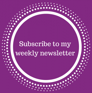 Subscribe to my weekly newsletter