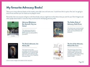 Ebook Sneak Peek - Advocacy Books