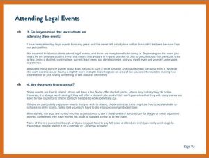 Ebook Sneak Peek - Attending Legal Events