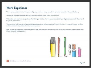 Ebook Sneak Peek - Work Experience Chapter